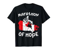 Marathon of Hope Proud Canadian Maple Leaf Canada Day 2025 T-Shirt