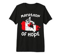 Marathon of Hope Proud Canadian Maple Leaf Canada Day 2026 Premium T-Shirt