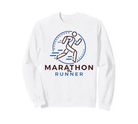Marathon Runner Jogger Race Gift for Adults Men Women Kids Sweatshirt