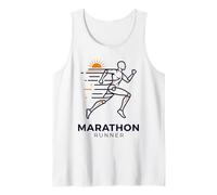 Marathon Runner Jogger Race Gift for Adults Men Women Kids Tank Top