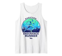 Marathon Runner Jogger Race Gift for Adults Men Women Kids Tank Top
