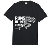 Marathon Runner Runs in My Genes Running Comfort Colors Adult Heavyweight T-Shirt