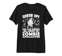 Marathon Runners Survive The Apocalypse Running Premium T-Shirt