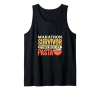 Marathon Survivor Powered by Pasta Tank Top