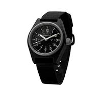 Marathon Watch WW194003BK-NGM General Purpose Mechanical (GPM) Military Field Watch with Tritium and Sapphire Glass (34mm, Black, No Government Markings)