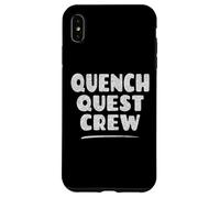 Marathon Water Station Team 5K 10K Running Quench Quest Crew Case for iPhone XS Max
