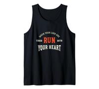 Marathon When Your Legs are Tired Run from the Heart Tank Top