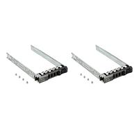 Maravi Canada 2.5" inch G176J G281D KG7NR Hard Drive Tray Caddy Compatible with Dell R610 R710 R620 R720 R630 R730 R730XD R810 R910 T310 T410 T610 T710 PowerEdge Server SAS SATA HDD Screws… (2-Pack)