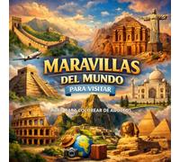 Maravillas del Mundo para Visitar: Libro para Colorear de Adultos