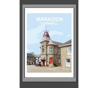 Marazion Cornwall Notebook: Blank lined Notepad, Journal, Cornish Gift Book, Planner. Kernow. St Michaels Mount