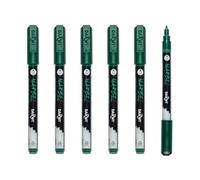 MARBEL - DA0223002680Cpack - Set of 6 Universal Markers with a Fine 2mm Jungle Green Tip No. 680 - Creative and Leisure DIY Accessories - Markers for Drawing