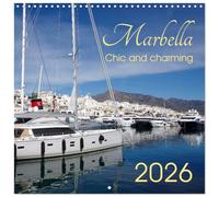 Marbella - Chic and Charming (Wall Calendar 2026 12" x 24" / 30 x 60 cm (open)) CALVENDO 12 Month Wall Calendar