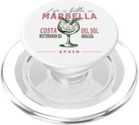 Marbella Life Is Better In Costa del Sol Andalusia Souvenir PopSockets PopGrip for MagSafe