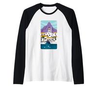 Marbella Marina Raglan Baseball Tee