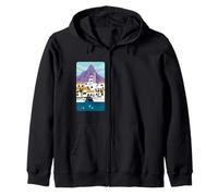 Marbella Marina Zip Hoodie
