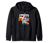 Marbella Souvenir Malaga Zip Hoodie