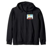 Marbella Souvenir Zip Hoodie