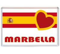 Marbella - Spain - Europe - Spanish Flag- Jumbo Fridge Magnet
