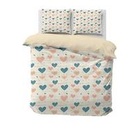 Marble Bedding - Super King Size Duvet Cover Sets, Plants Nordic Reversible Bedding Set, Soft Microfibre Quilt Cover and 2 Pillowcases, Floral Bed Sets, A-869