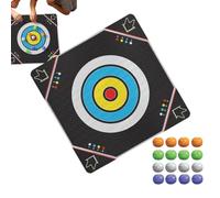 Marble Board Game - Multi Player Strategy Game, Bumping Target Activity Set