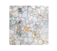 Marble Camera Wrap Cloth, Squares Magic Self-Adhesive Cloth for Lens Camera Anti-Scratch Lens Protector Makeup Wrap Cloth Bag 13.8" x 13.8"