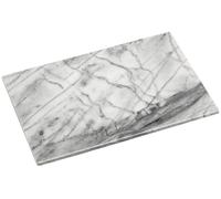 Marble Chopping and Serving Board, Elegant White Marble Cutting Board with Natural Veining Premier Housewares Grey One Size
