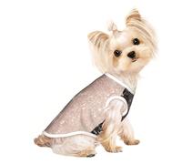 Marble Color Rose Gold print Dog Clothes T Shirts for Small Dogs Breathable Puppy Kitten Dog Shirts for Pet Dogs Cats