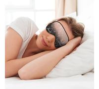 Marble Color Rose Gold Print Soft Eye Mask for Sleep Mask Sleep Eye Mask for Women Men Sleeping Sleeping Travel