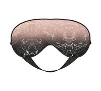 Marble Color Rose Gold Sleep Eye Mas Updated Design Light Blocking Night Eye Blinder Men Women Shift Work Travel