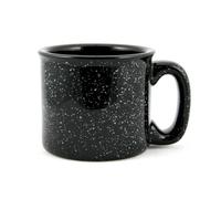 Marble Creek Ceramic Campfire Mug, 15oz (Black)