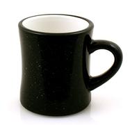 Marble Creek Ceramic Diner Campfire Mug, 10oz (Single) (Black)