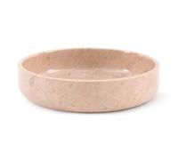 Marble Decorative Bowl 8" Inches Verona Handmade Large Fruits Holder for Kitchen Counter Serving, Modern Key Bowl, Fruit Dish & Fruit Storage