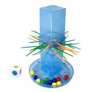 Marble Drop Game With Sticks,Educational Fun Interactive Leisure Toys,Travel Board Games | for Birthday Holiday Travel Home Yard Patio Garden Parent-Child Interaction