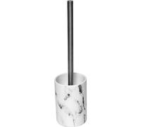 Marble Effect Freestanding Toilet Brush and Holder Set