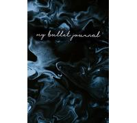 Marble Effect Notebook Bullet Journal Notepad 120 DOTTED Pages 6” x 9” A5 by DB Designs - Perfect Gift for Notes, Recipes, Organising, Doodling, School, College/University