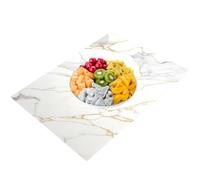 Marble Effect Place Mats,Marble Place Mats For Table,Marble Effect Placemats And Coasters,Wipeable Non-Slip Anti-Scratch Table Runners,Dish Drying Mats For Kitchen,Wipe Clean Placemats,Marble Placemat
