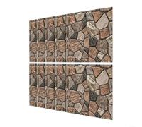 Marble Effect Wall Stickers 29x29cm for Bathroom Kitchen, Marble | Easy Peel and for mosaic Decals 10 Pack, for durable Home Decor for Shower Walls and Appliances(MJ6019)