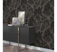 Bliss Floral Textured Vinyl Wallpaper Erismann