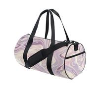 Marble Effect with Color Swirl Overnight Travel Duffel Bag Large Gym Bag Workout Waterproof