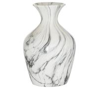 Hill Interiors Marble Ellipse Large Vase, Mixed, 36 x 23.5 x 2.18cm