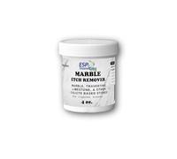 Marble Etch Remover Polishing Powder - 4 oz | Removes Light Etching from Acid Damage in Under 2 Minutes | for Marble, Limestone, Travertine & Other Calcite Stones | Easy to Use, No Tools Required