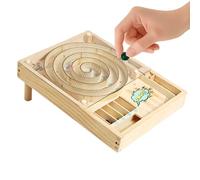 Marble Game - Fun Interactive Tabletop Marble Toy,Pinball Board Game,for Adults Kids Birthday Christmas New Year Preschool Kindergarten Camping Hiking Traveling Picnic