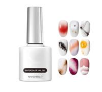 Marble Gel Nail Polish,10ml Clear Marble Manicure Tools - Ink Gel Polish | for Crafts Art Salon Home Wedding Bridal Party Summer Holiday Daily