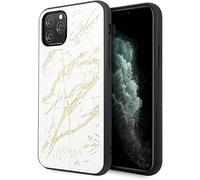 Marble Glitter Glass Series Case for iPhone 11 Pro Max, White