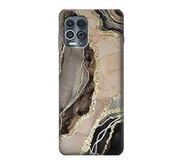Marble Gold Graphic Printed Case Cover For Motorola Edge S