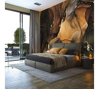 MARBLE GOLD STRUCTURE Photo Wallpaper Wall Mural Modern for Bedroom Living Room