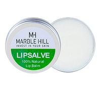 Marble Hill LipSalve 10g pot of 100% Natural Lip Balm. For dry, cracked lips prone to flaking and chapping. Moisturising and conditioning. For skin sensitive to additives of all kinds.
