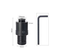 Marble Hole Opener for Angle Grinder, Spring-Loaded Debris Ejector with M10/M14 Thread, Compatible with ≥28mm Brazed/Sintered Tile Drill Bits, Steel Construction, 54mm/44mm Length, Black