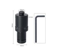 Marble Hole Opener for Angle Grinder with Spring-Loaded Debris Ejection, Compatible with M10/M14 Thread, 28mm+ Brazed Core Bits, Steel Construction, Black 10mm