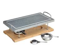 Marble Hot Stone Grill Set For Steak And Seafood, 41.5X22Cm